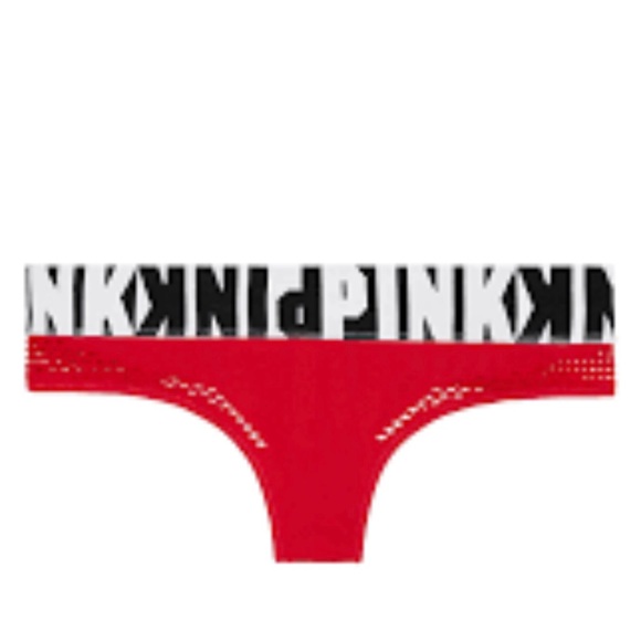 New Victoria’s Secret PINK Seamless Mesh Thong - S